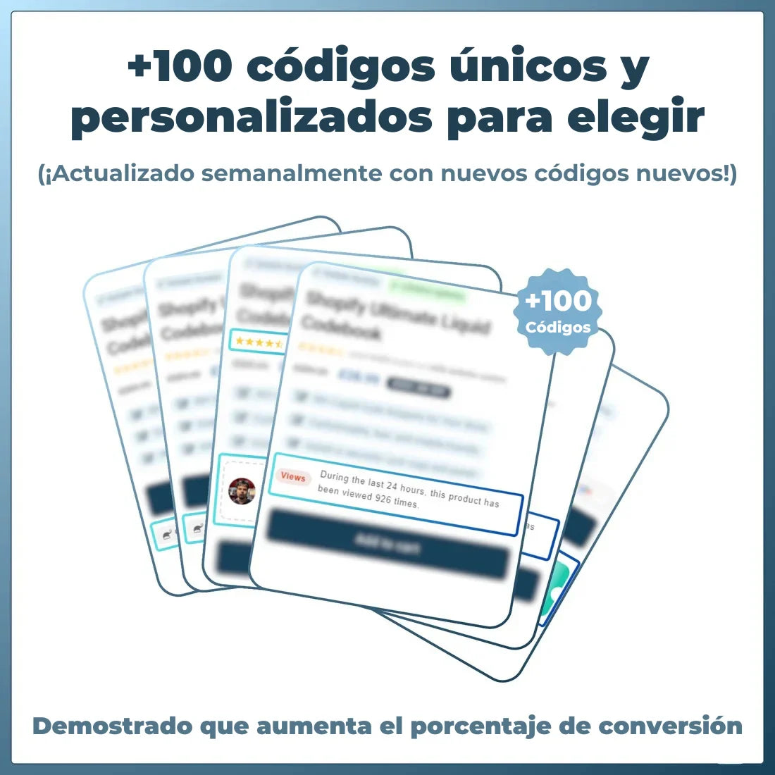 Pack de +100 Códigos Liquid para Shopify